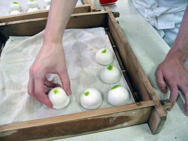 織部薯蕷 おりべ 手作り和菓子